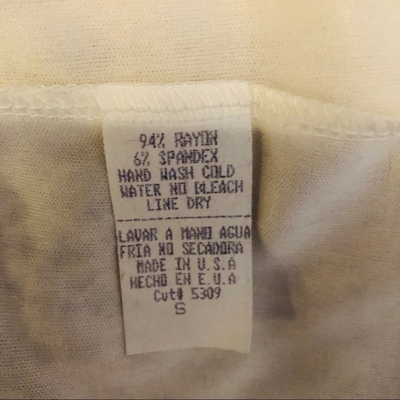 Cream Crocheted Skirt - Picture 5 of 6